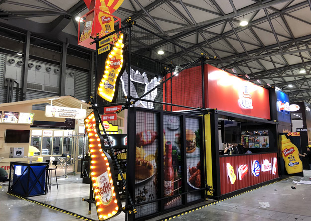 味好美展臺搭建項目